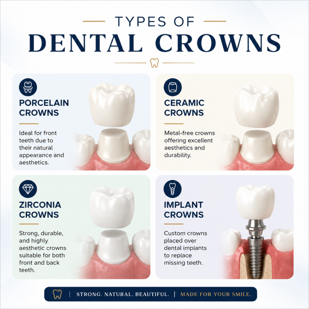 Types of Dental Crowns